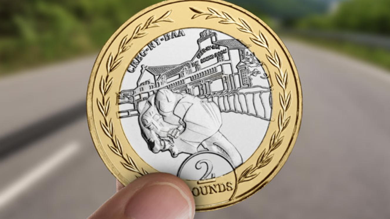 Isle of Man TT £2 Coin Launched, Costs Over A Tenner